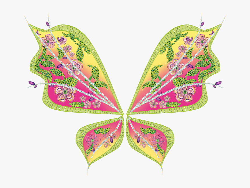 Transparent Fairy Wings Clipart - Fairy Wings Winx Wings, HD Png Download, Free Download