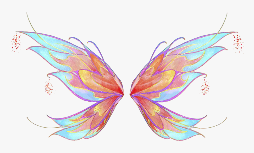 Transparent Fairy Wings Clipart - Winx Club Bloom Wings, HD Png Download, Free Download