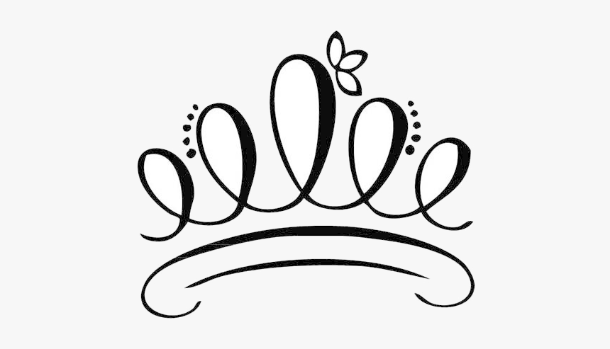 Crown Clipart Black And White Clip Art King Transparent - Princess Crown Clipart Black And White, HD Png Download, Free Download