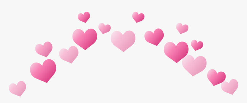 How To Create A Fun Heart Crown Photo Filter Effect - Photoshop Hearts, HD Png Download, Free Download