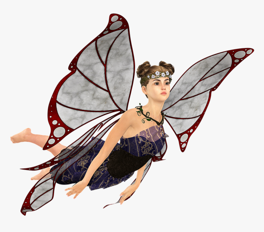 Fee, Elf, Wing, Fairy, Fae, Woman, Beauty, Fantasy - Fairy, HD Png Download, Free Download