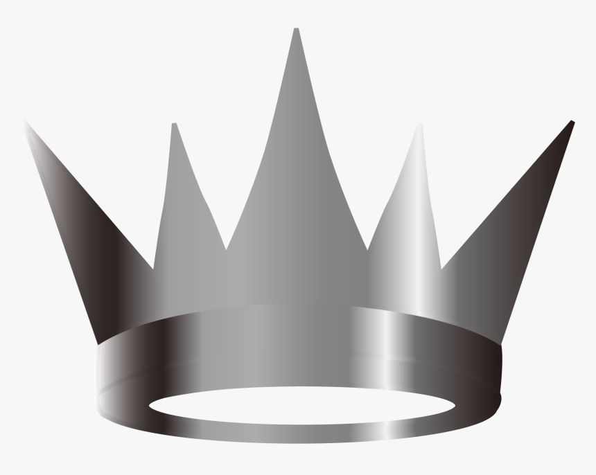 Vector Silver Crown Png Download - Crown Vector Png, Transparent Png, Free Download