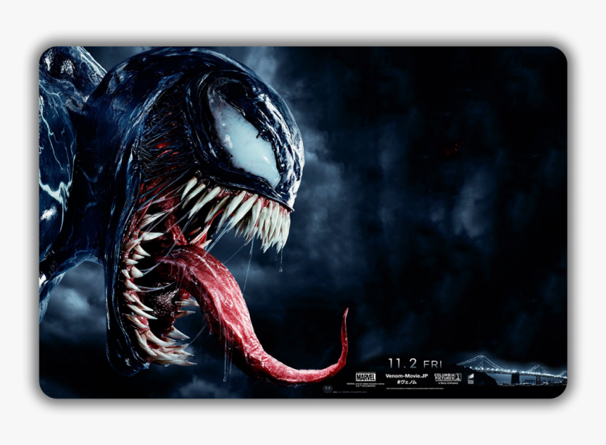 Venom 2018 Poster , Png Download - Venom 4k, Transparent Png, Free Download