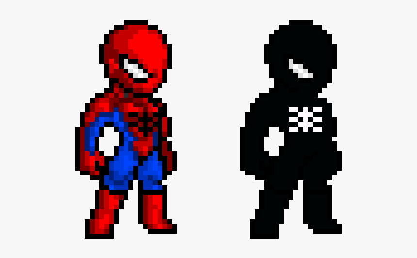 Spiderman Pixel Art Png, Transparent Png, Free Download