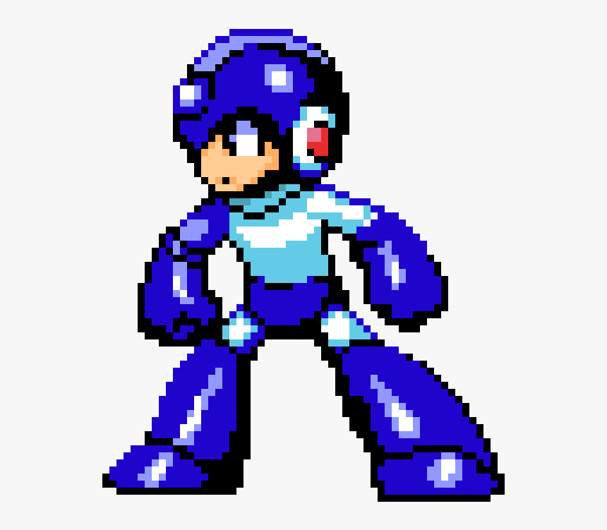 Mega Man Dark Pixeles, HD Png Download, Free Download