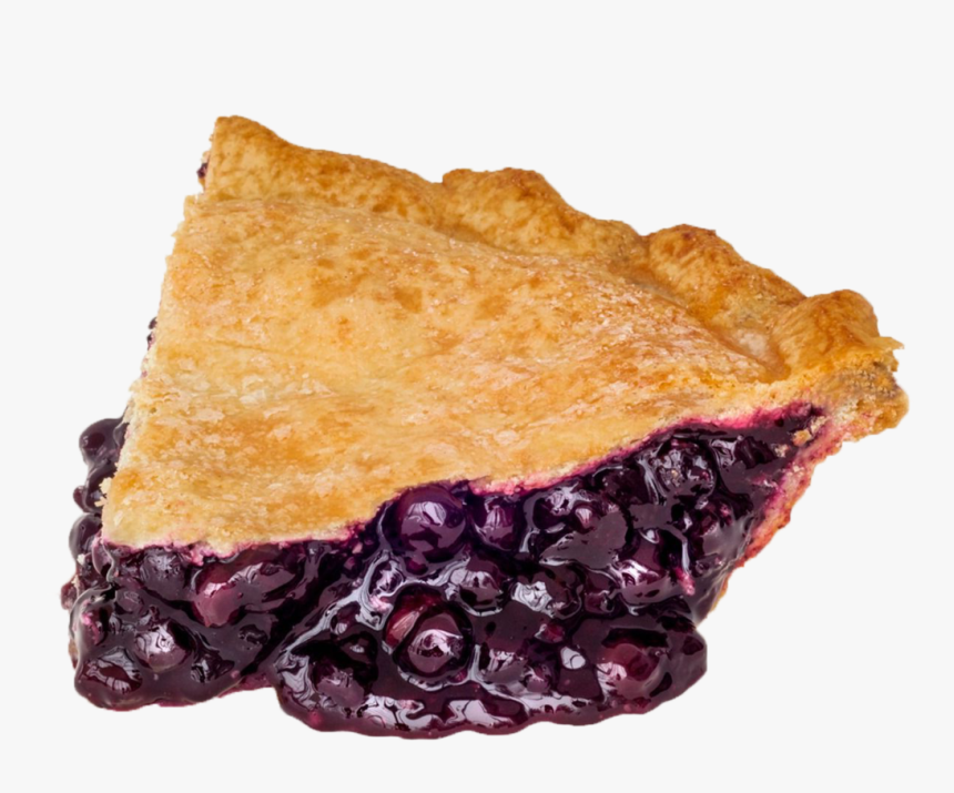 Blueberry Pie Png - Slice Of Blueberry Pie, Transparent Png, Free Download