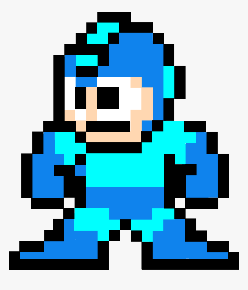 Megaman Clipart 8 Bit Png Transparent Png , Png Download - Megaman 8 Bit Gif, Png Download, Free Download