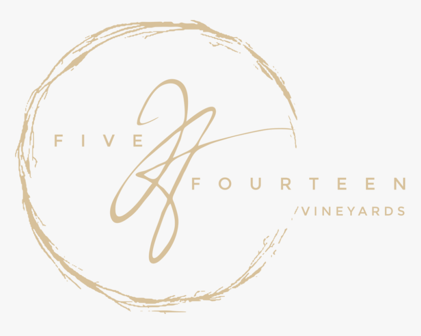 Fivefourteenvineyards Logo Gold Transparent Banner - Five Fourteen Vineyards, HD Png Download, Free Download