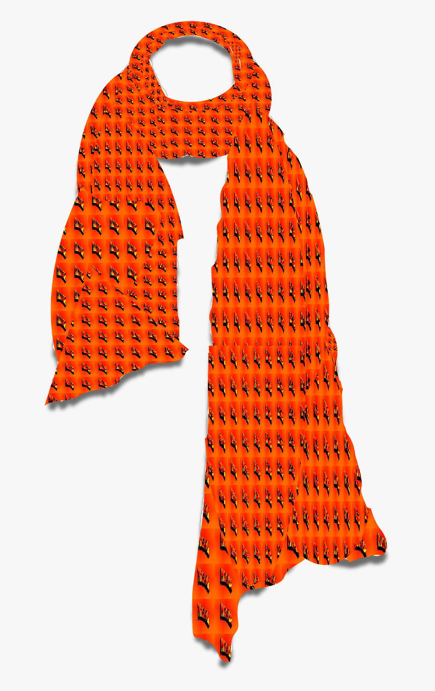 Scarf Png - Orange Scarf Png, Transparent Png, Free Download