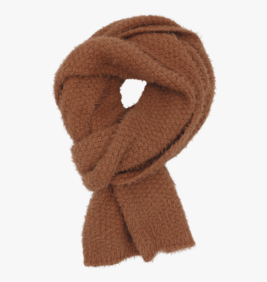 Knitting Clipart Knitted Scarf - Transparent Background Scarf Transparent, HD Png Download, Free Download