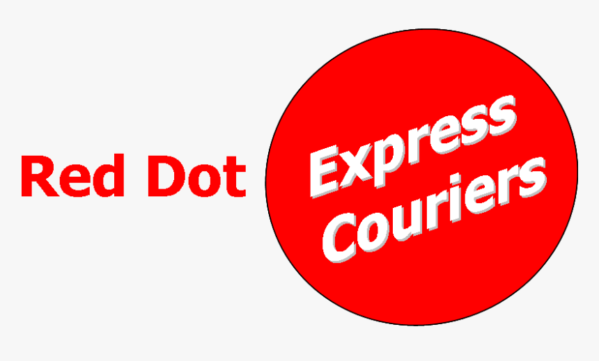 Red Dot Express Couriers - Dot Courier, HD Png Download, Free Download
