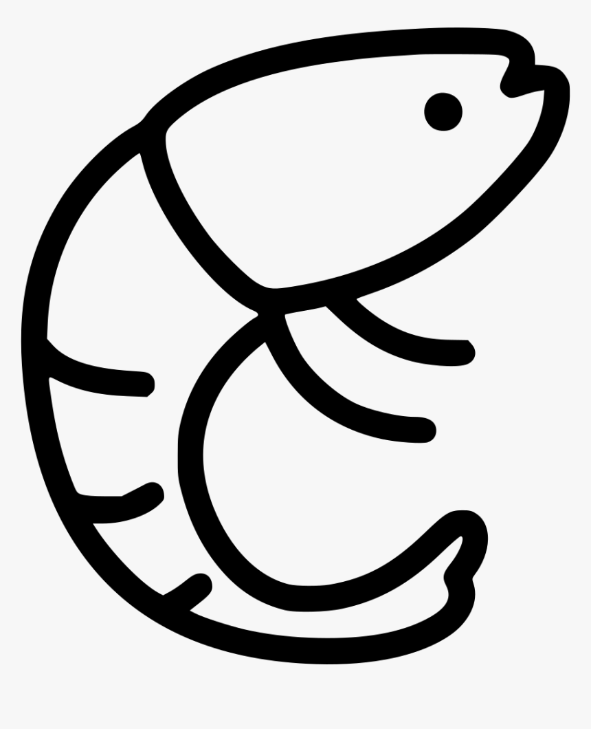 Shrimp - Png No Seafood Icon, Transparent Png, Free Download