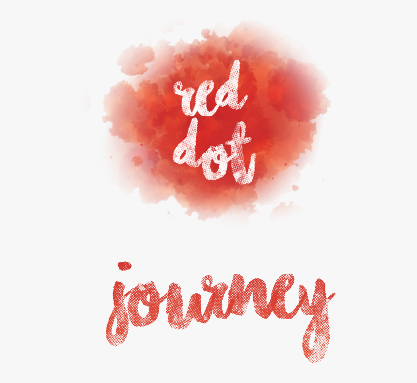 Red Dot Journey - Calligraphy, HD Png Download, Free Download