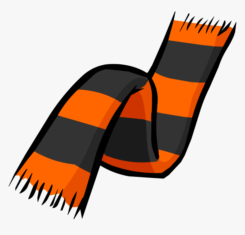 Halloween Club Penguin Rewritten - Scarf Clipart, HD Png Download, Free Download