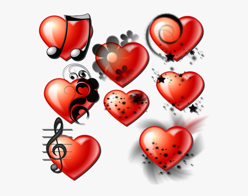 Coeurs Png En Kit - Heart, Transparent Png, Free Download