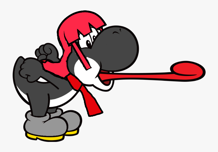 Shuritana Yoshi Tounge - Yoshi Sticking Tongue Out, HD Png Download, Free Download