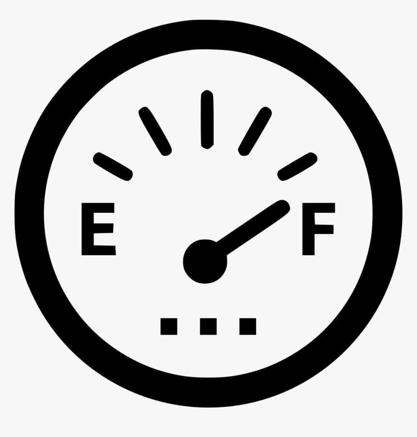 Transparent Fuel Gauge Clipart - Fuel Gauge Icon, HD Png Download, Free Download