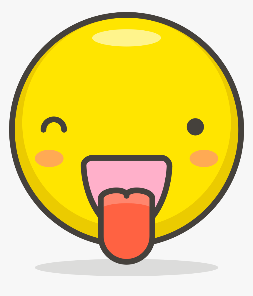 038 Face With Tongue - Sparkle Star Eye Emoji, HD Png Download, Free Download