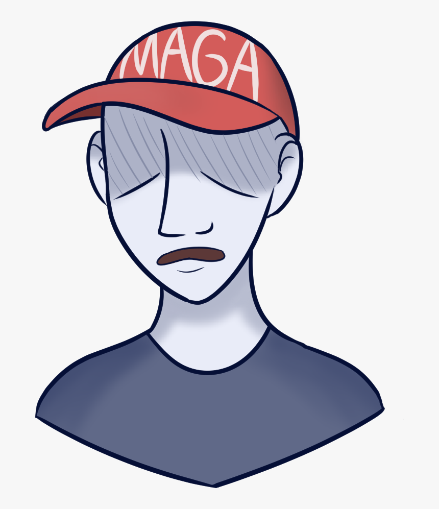 Is The Maga Hat The New Hood"
 Class="img Responsive - Cartoon, HD Png Download, Free Download