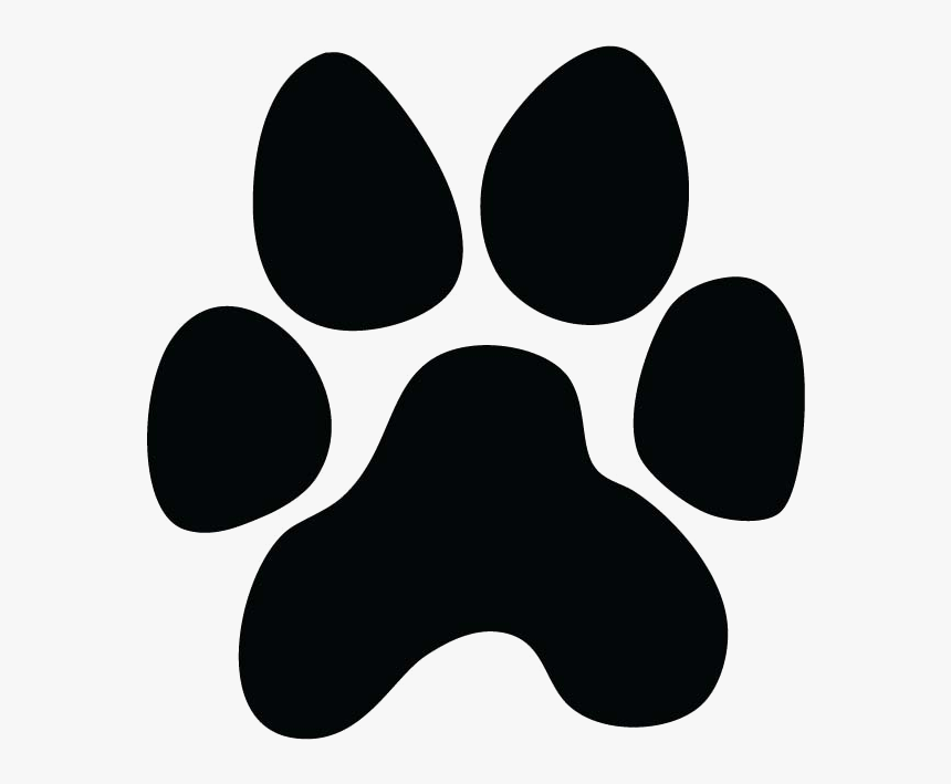 Paw Print Wildcats On Dog Paws Tattoos And Clip Art - Small Paw Print Clipart, HD Png Download, Free Download
