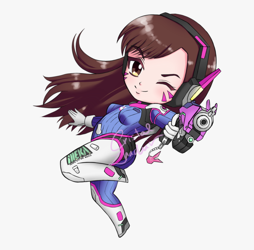 Collection Of Free D - D Va Chibi, HD Png Download, Free Download
