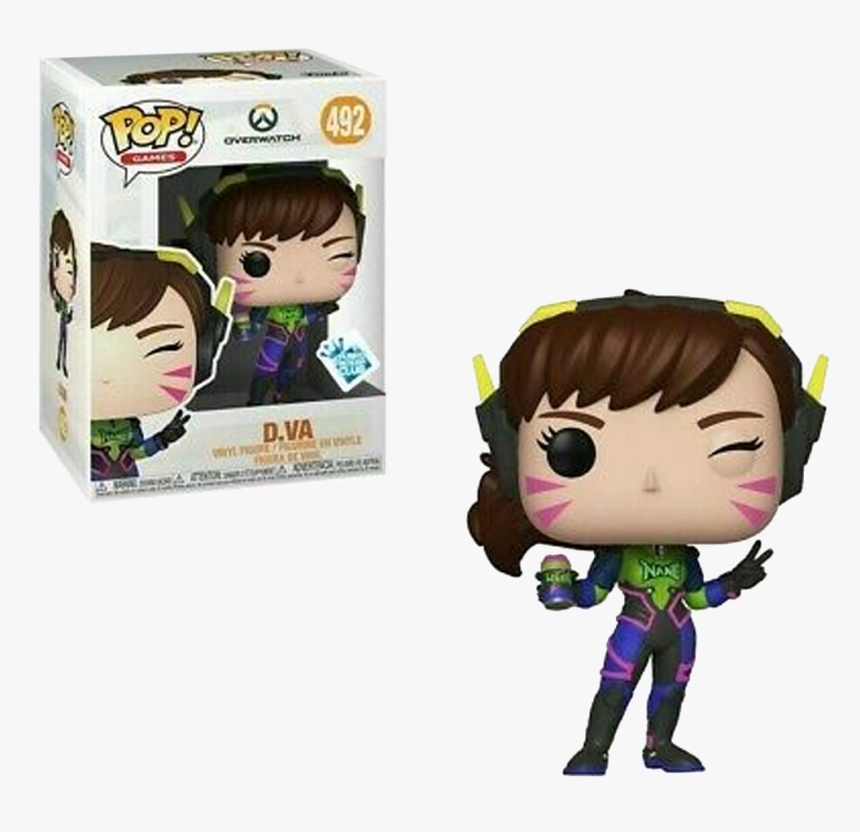 Funko Pop Overwatch D - Funko Pop Overwatch Dva, HD Png Download, Free Download