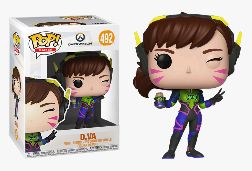 Dva Overwatch Funko Pop, HD Png Download, Free Download