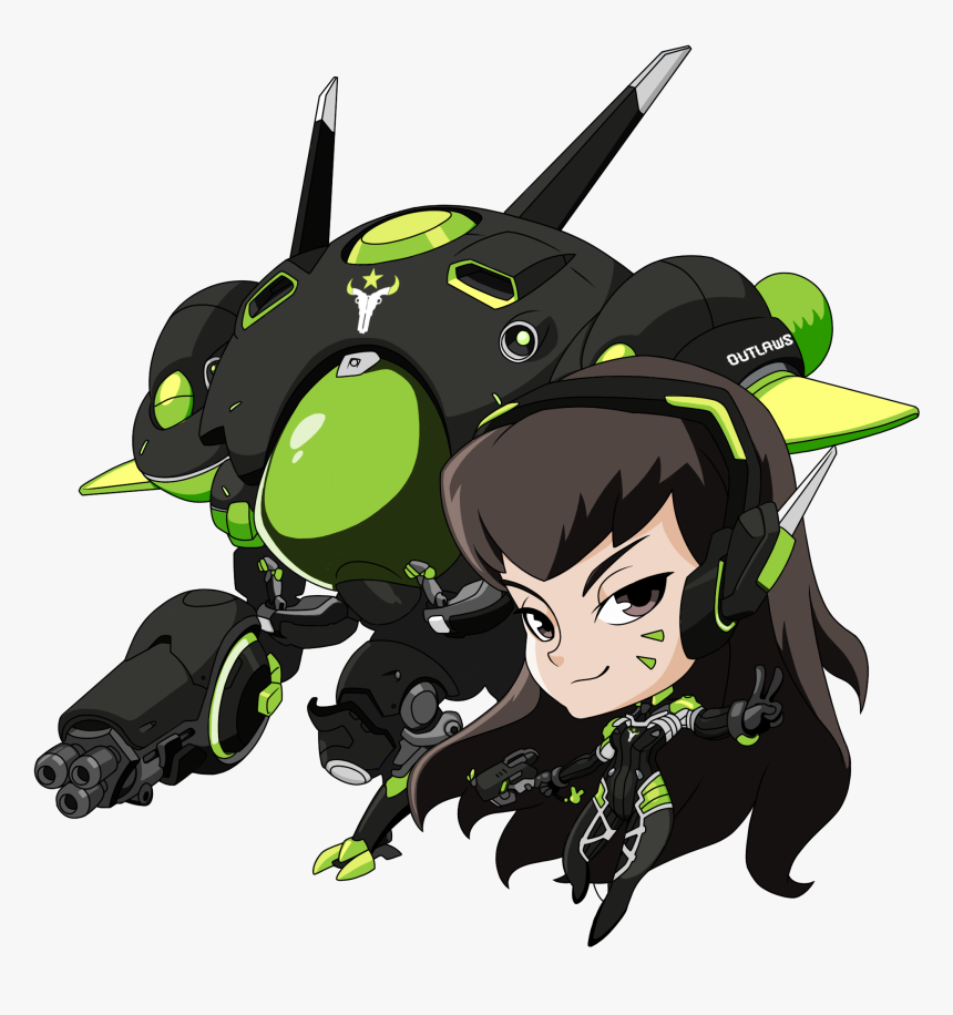 D Va Spray Cute, HD Png Download, Free Download