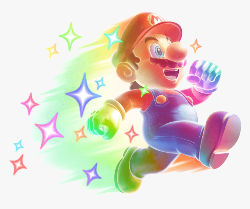 Mario Estrellas - Super Mario Star Power Up, HD Png Download, Free Download