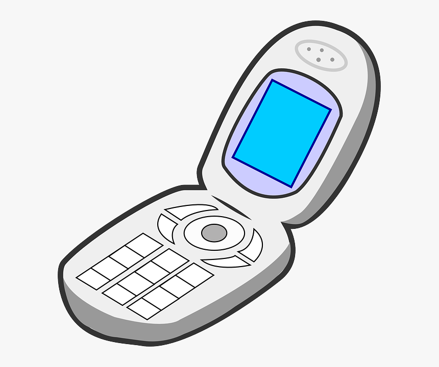 Phone X Cell Image Of Cellphone Clipart Transparent - Non Living Things Clipart, HD Png Download, Free Download