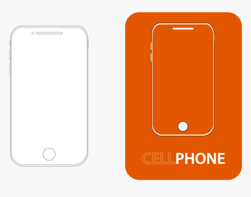 Transparent Cellphone Png - Mobile Phone Case, Png Download, Free Download