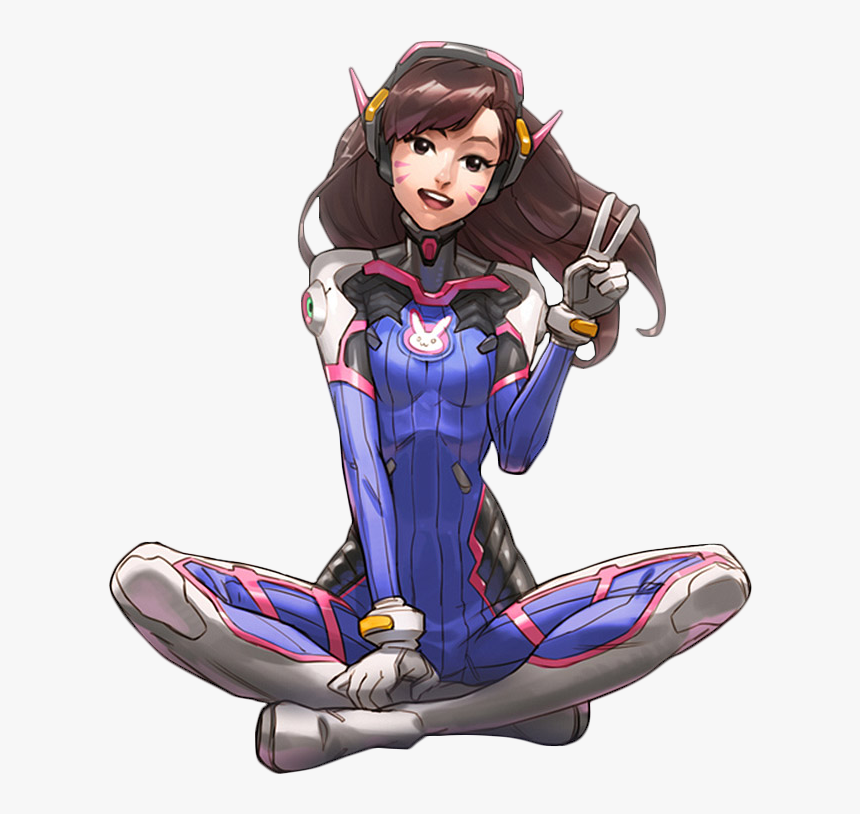 Winky Face - D Va Concept Art, HD Png Download, Free Download