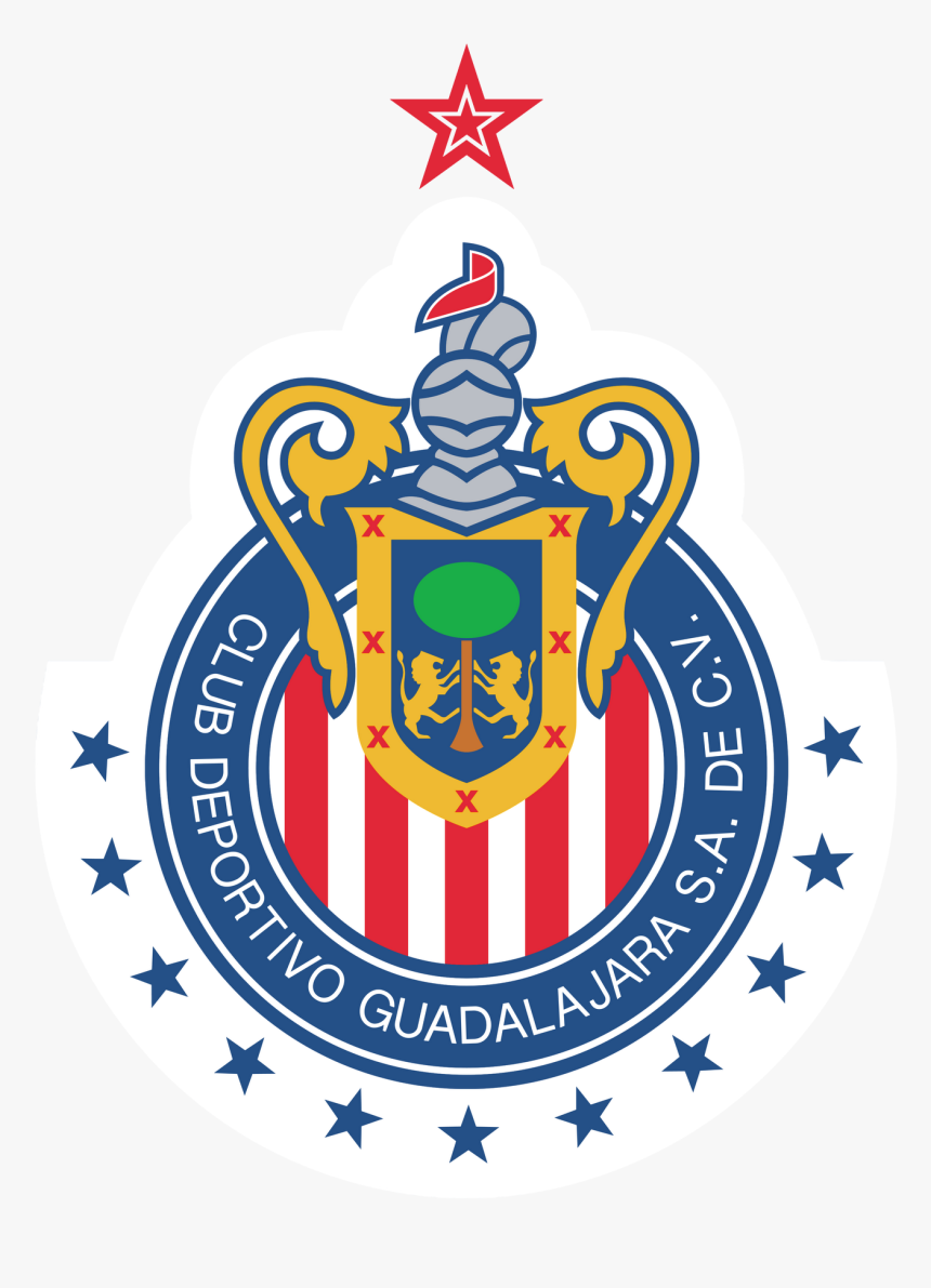 Chivas 12 Estrellas - Logo Chivas Dream League Soccer 2017, HD Png Download, Free Download