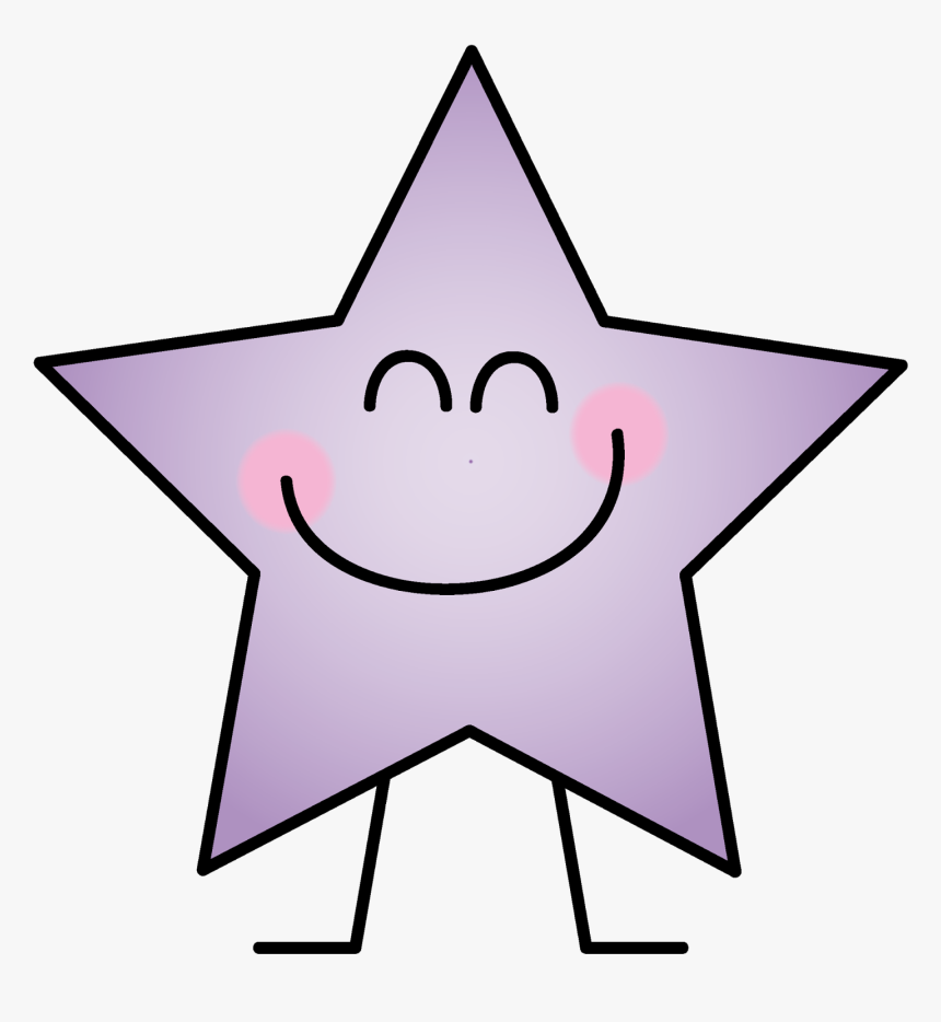 Stᗩᖇs ‿✿⁀○ School Clipart, Chula, Art School - Cute Star With Face Clipart, HD Png Download, Free Download