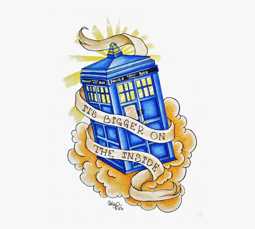 Transparent Tumblr Watercolor Png - Doctor Who Drawing, Png Download, Free Download