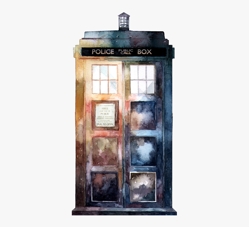 Doctor Who Tardis Dr Who Transparent Transparent Tardis - Doctor Who Tardis Transparent, HD Png Download, Free Download