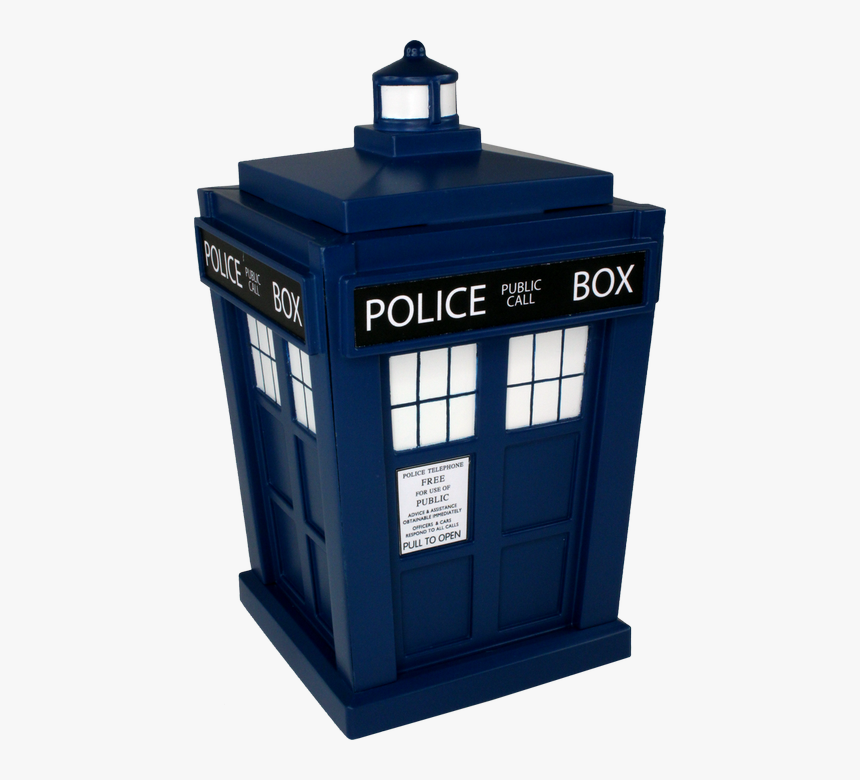 Doctor Who Titans Tardis 6 1/2-inch Vinyl Figure , - Titans Vinyl Tardis, HD Png Download, Free Download