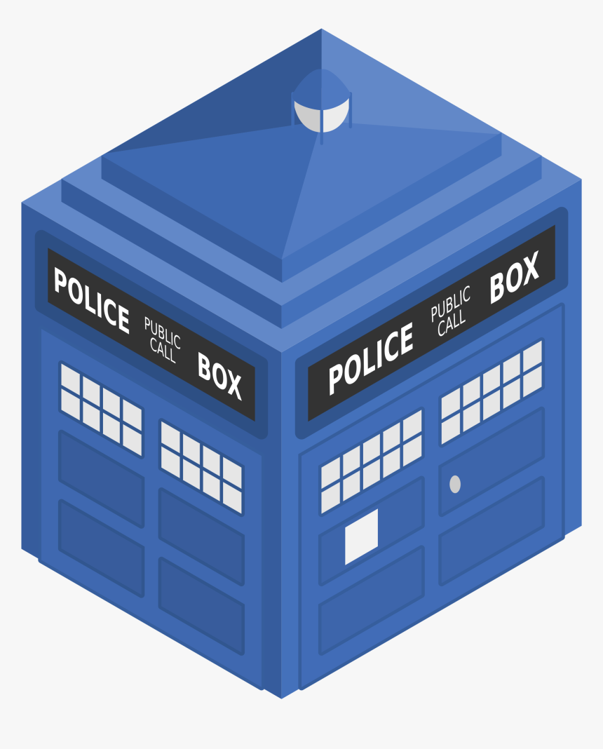 Tardis Clip Arts - Tardis, HD Png Download, Free Download