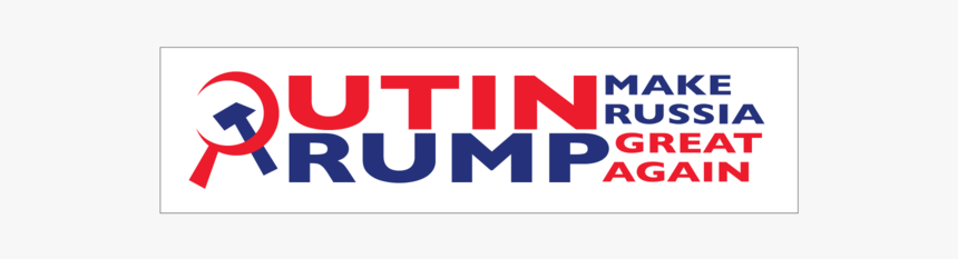 Putin Trump Russia Bumper Sticker - Poster, HD Png Download, Free Download