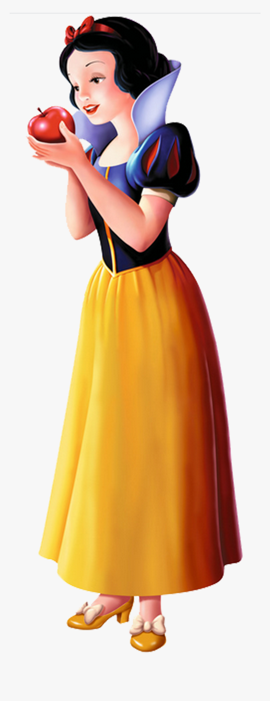 Snow White"
								 Title= - Disney Snow White With Apple, HD Png Download, Free Download