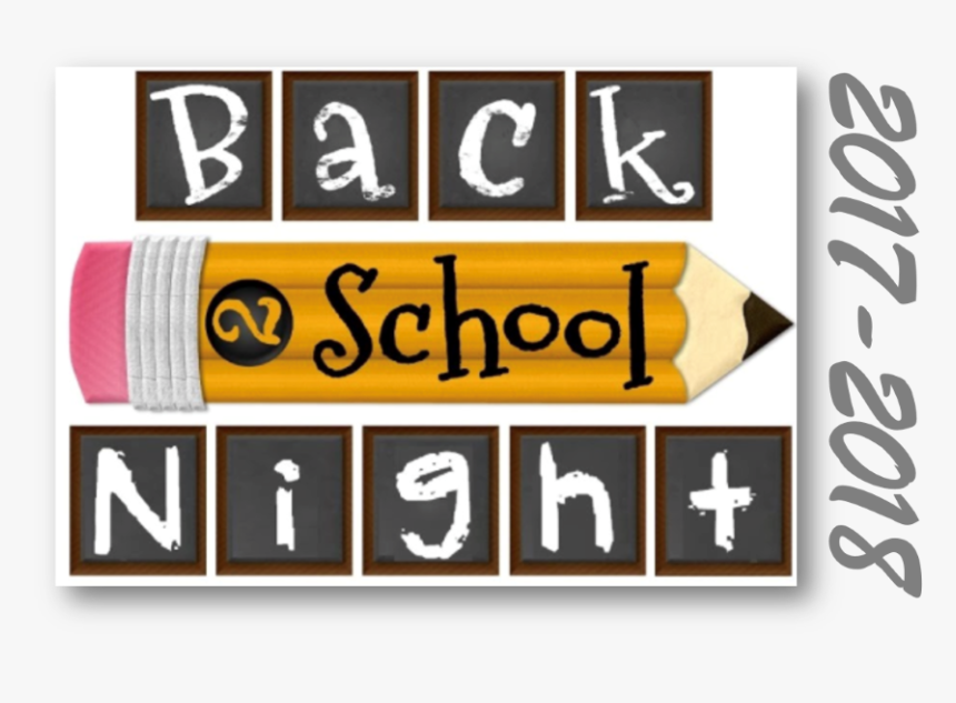 Clip Stock Back To School Night Clipart - Calligraphy, HD Png Download, Free Download