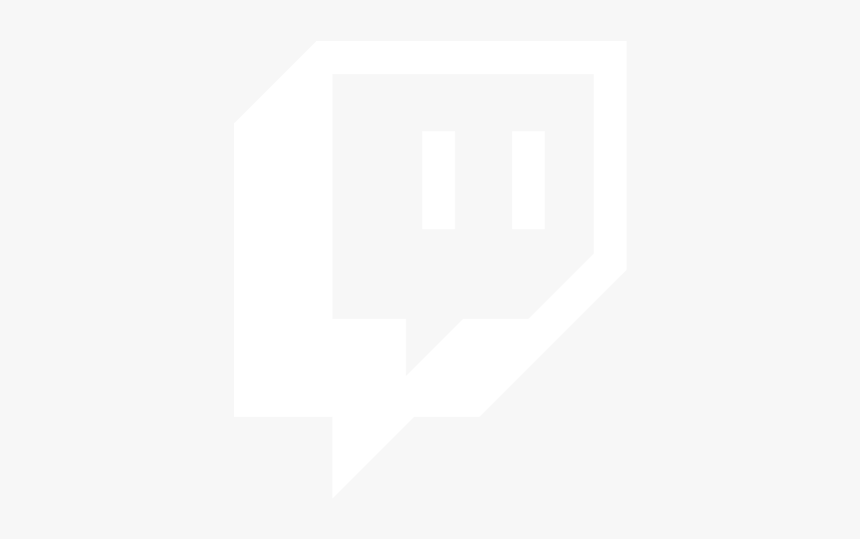 White Twitch Logo Png Hd, Transparent Png, Free Download
