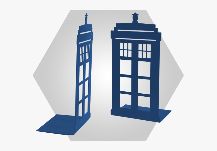 Transparent Tardis Png - Tardis Bookends, Png Download, Free Download