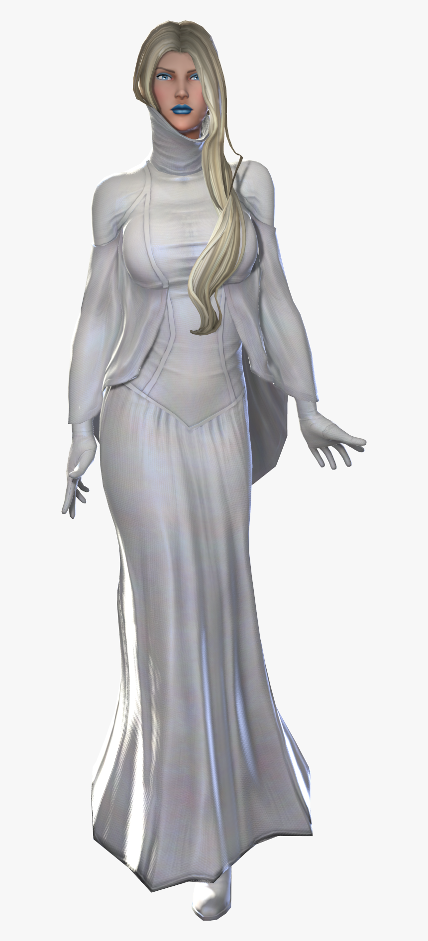 Emma Frost Transparent File - Gown, HD Png Download, Free Download