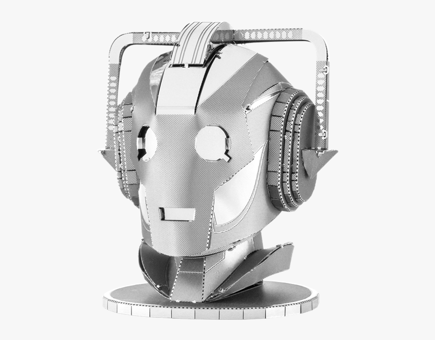 Picture Of Doctor Who Cyberman Head - Doctor Who Cyber Man Head, HD Png Download, Free Download