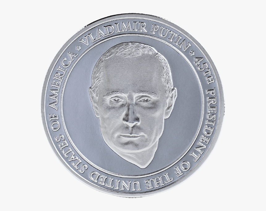 45th President Of The Us Vladimir Putin Coin - Putin Coin, HD Png Download, Free Download
