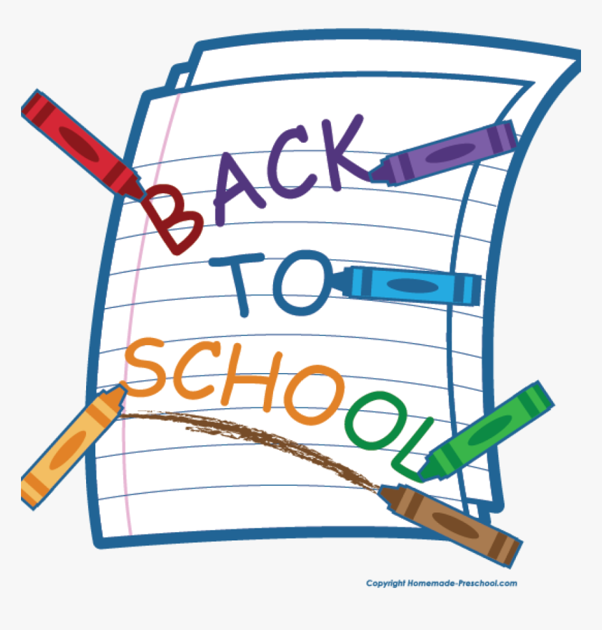 School Clipart Free Free Clipart Back To School Free - Preschool Back To School Clip Art, HD Png Download, Free Download