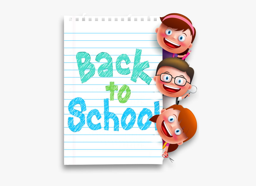 Back To School Graphic - Cartoon, HD Png Download, Free Download