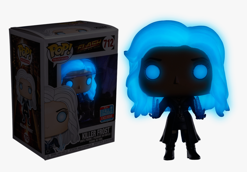 The Flash Killer Frost Glow In The Dark 2018 Fall Convention - Killer Frost Funko Pop, HD Png Download, Free Download