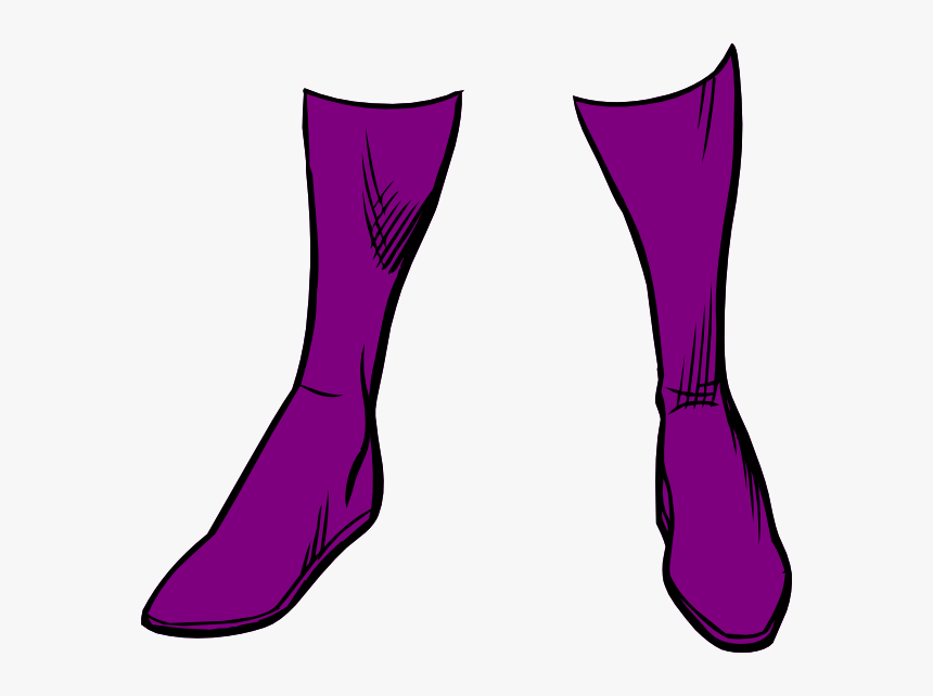 Clip Art For Boots - Purple Boots Clipart, HD Png Download, Free Download